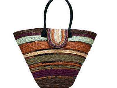 Ανανεώστε την ψάθινη τσάντα σας